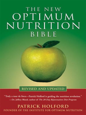cover image of The New Optimum Nutrition Bible
